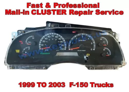 Ford F-150 1999-2003 Cluster Repair