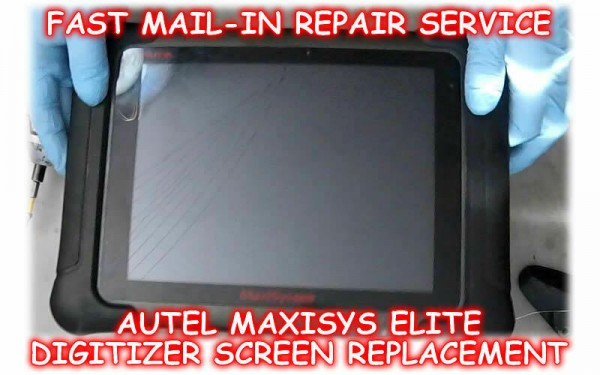 Autel MaxiSys Elite Screen Repair Service